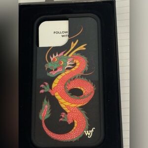 Wildflower iPhone 15 Case - Red Dragon